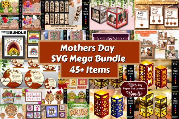 Mothers Day SVG Mega Bundle 97233042 Creativo Digital